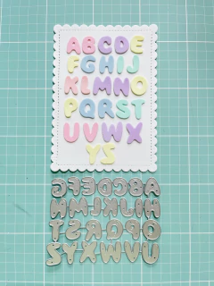 Faca de Corte Alfabeto Lady na internet