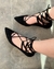 AQUAZZURA Sapatilha preta de Camurça na internet