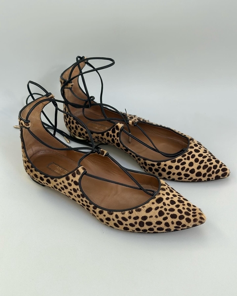 AQUAZZURA Sapatilha Christy Animal Print