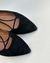 Imagem do AQUAZZURA Sapatilha preta de Camurça
