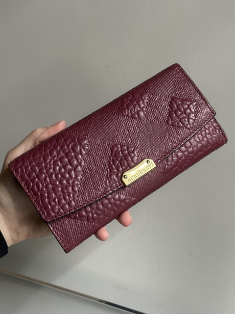 BURBERRY Carteira Vinho