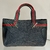 GUCCI Bolsa Denim Preta - comprar online