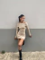Vestido cuello bote de darlon - comprar online