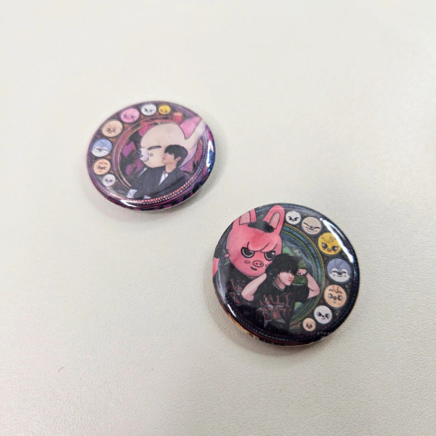 Bottom personalizado 35mm - KPOP fanmade