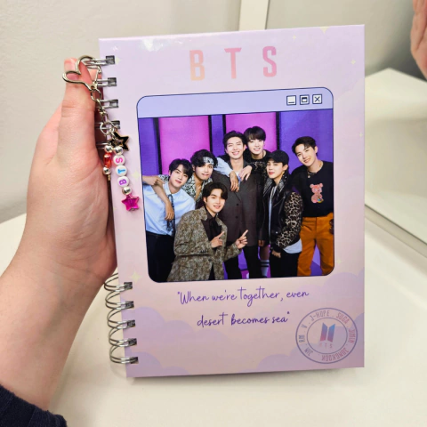 Planner BTS fanmade personalizado