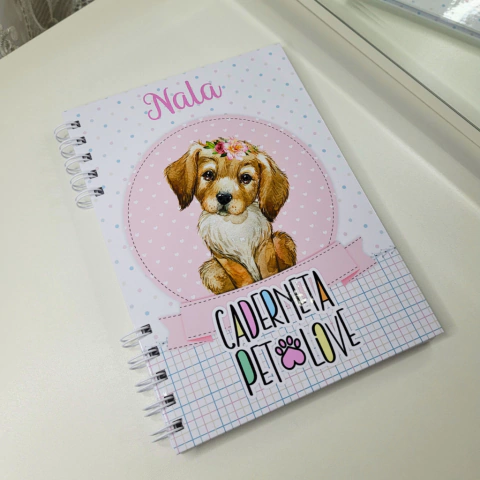 Caderneta de saúde pet personalizada
