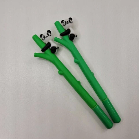 Caneta personagens pandas