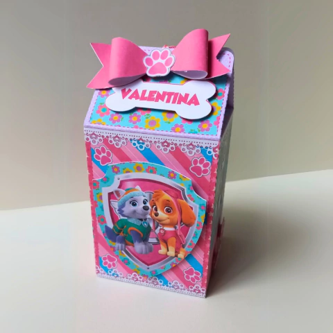 Lembrancinha para festas - caixinha milk