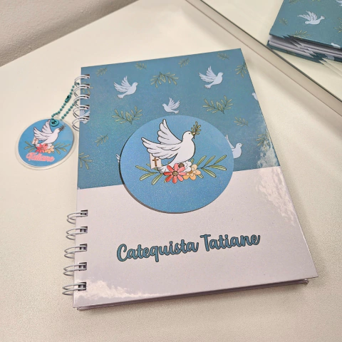 Agenda do catequista personalizada