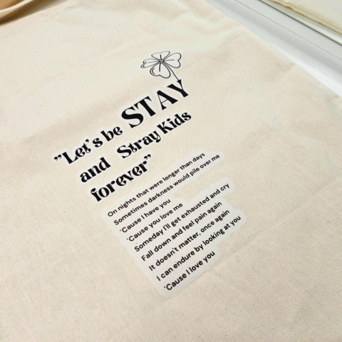 Ecobag personalizada - KPOP fanmade