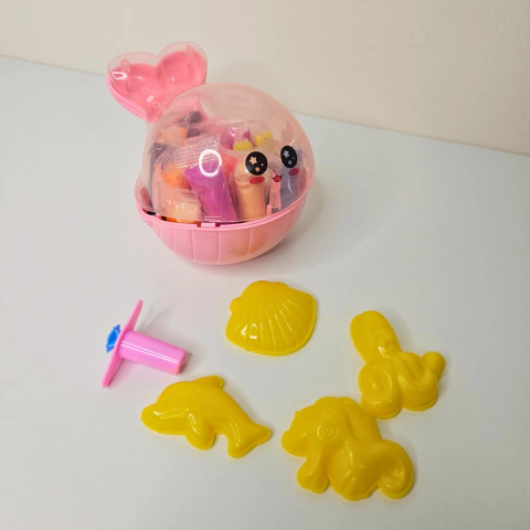 Kit Massinha de Modelar Fundo do Mar Baleia 24 Cores Leo & Leo