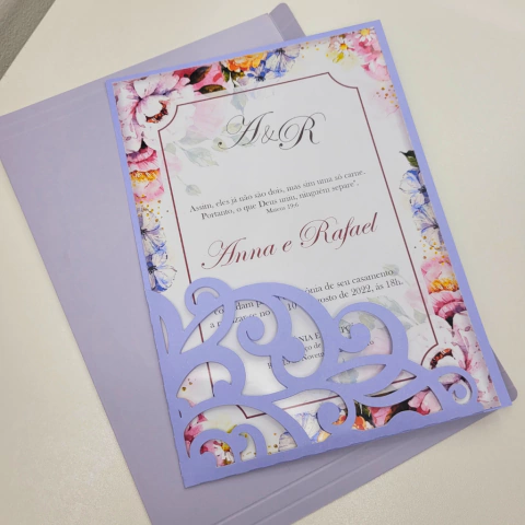 Convite personalizado Aurora