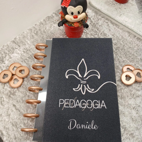 Caderno de discos personalizado