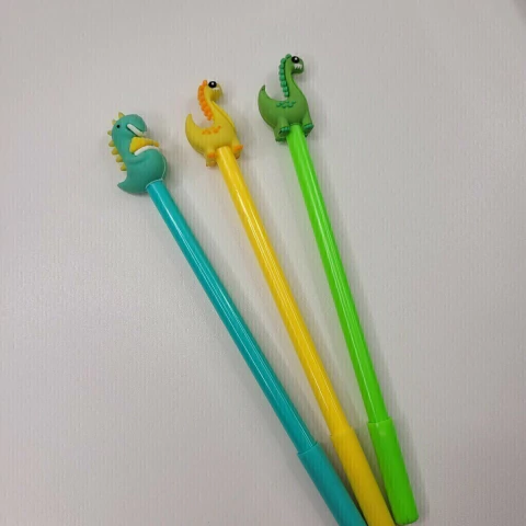 Caneta personagens dinossauro