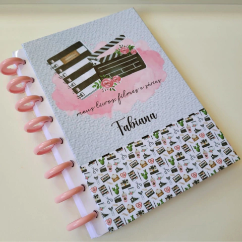 Diário de livros, filmes e séries personalizado