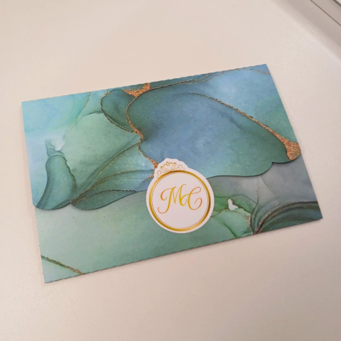 Convite personalizado Topázio