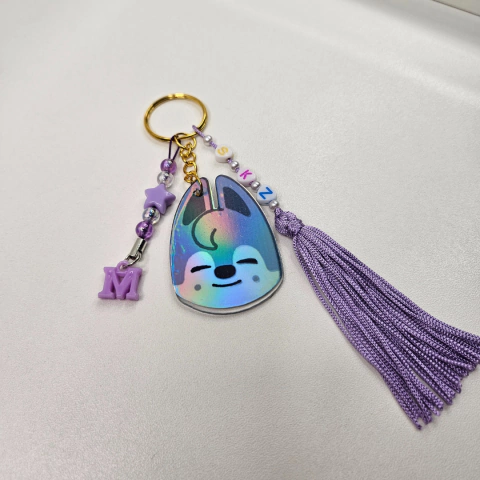 Chaveiro personalizado com acrílico