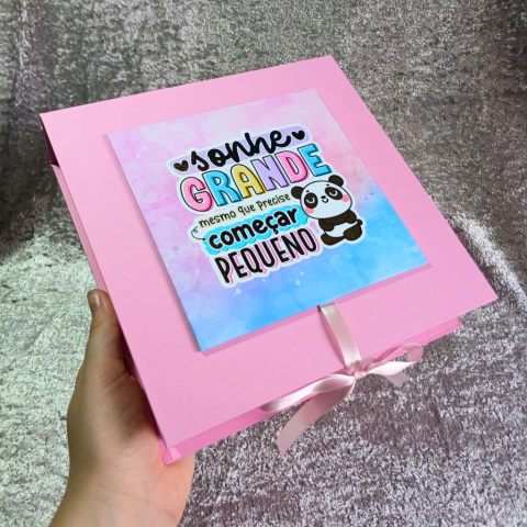 Caixa 20x20cm cartonada personalizada