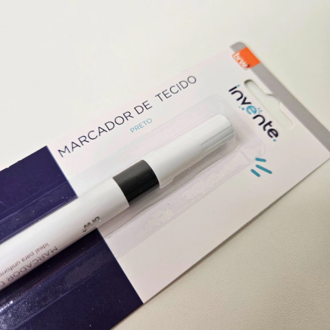 Marcador de Tecido Preto Invente - BRW