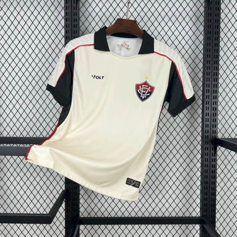 Camisa Goleiro Vitória Volt 2025 Masculina - Branca