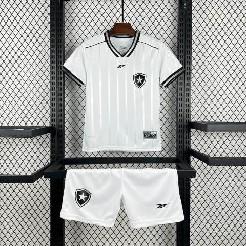 Conjunto Infantil Botafogo 2 Away 25/26 Reebok - Branco