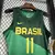 Regata Nike Brasil 2024/25 Gui Santos 11 Masculina - Verde - Fut Store Co. I CAMISAS DE FUTEBOL