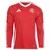 Camisa Internacional Home I 25/26 Torcedor Adidas Masculina - Vermelha - Manga Longa