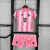Conjunto Infantil Inter Miami 2025/26 Home Adidas - Rosa