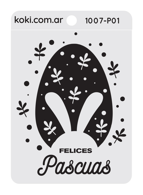 Sello Pascuas 10x7cm