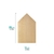 Casitas x3 para decorar - El Rey del Fibrofácil