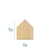 Casitas x3 para decorar en internet