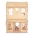 Casita de Muñecas con 30 Muebles para Barbie + Pintura y Accesorios de Regalo! - tienda online