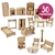 Casita de Muñecas con 30 Muebles para Barbie + Pintura y Accesorios de Regalo! en internet