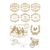 Lámina Papel Folex Dorado 3750013D