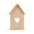 Casita Clasica Corazon Con Techo 25x15cm
