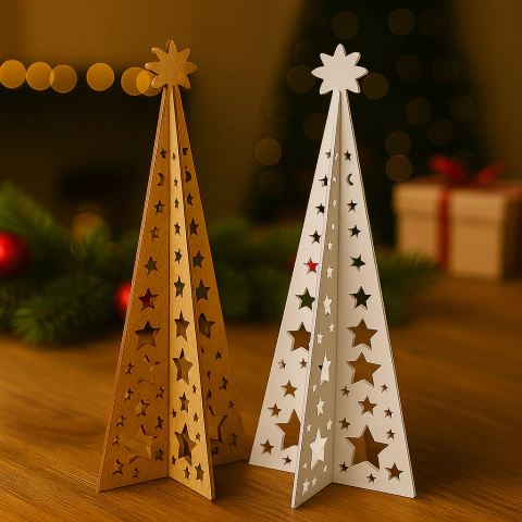 Arbol Navidad 103 - 40x13cm - Color a Eleccion! - comprar online