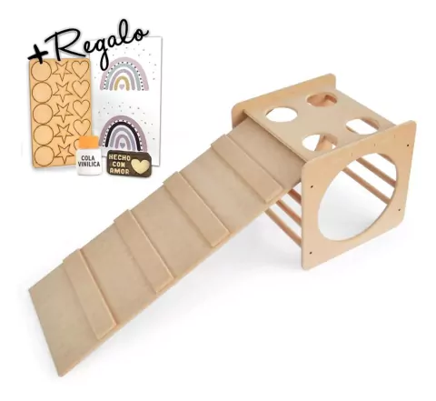 Cubo Montessori con Rampa Infantil