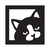 Cuadros Decorativo Cara de Gato FibroPlus Negro en internet
