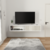 Mesa Tv Estante Flotante Rack Tv Armado en Melamina