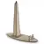 Obelisco 3D de Madera en internet
