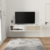 Imagen de Mesa Tv Estante Flotante Rack Tv Armado en Melamina