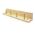 Perchero de madera 4 ganchos 42x9cm - El Rey del Fibrofácil