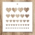 Stencil Corazones 20x20cm