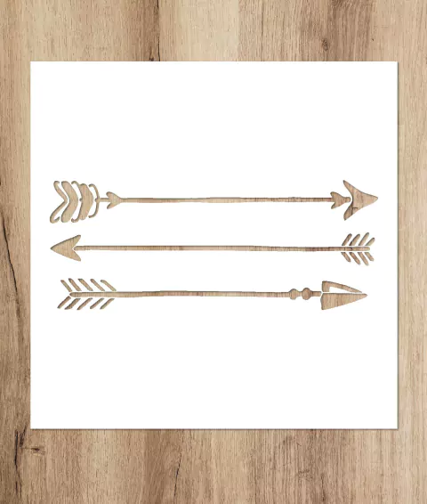 Stencil Flechas