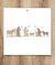 Stencil Nacimiento Pesebre Navidad 26x8cm