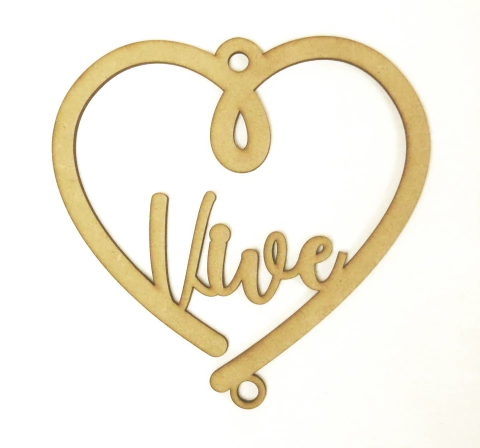 Guirnalda de Corazones "Vive"