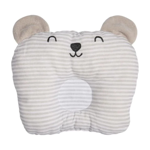 Travesseiro Anatômico Friends Listras Cinza