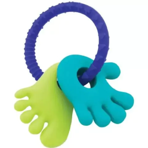 Mordedor de Silicone Mãozinha E Pezinho-Buba