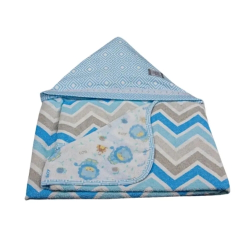 Toalha de Banho com Capuz e Forro de fralda 1,08 x70