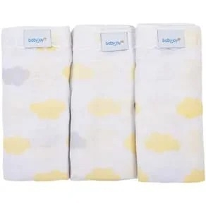 FRALDA LUXO ESTAMPADA COM 03 UNIDADES